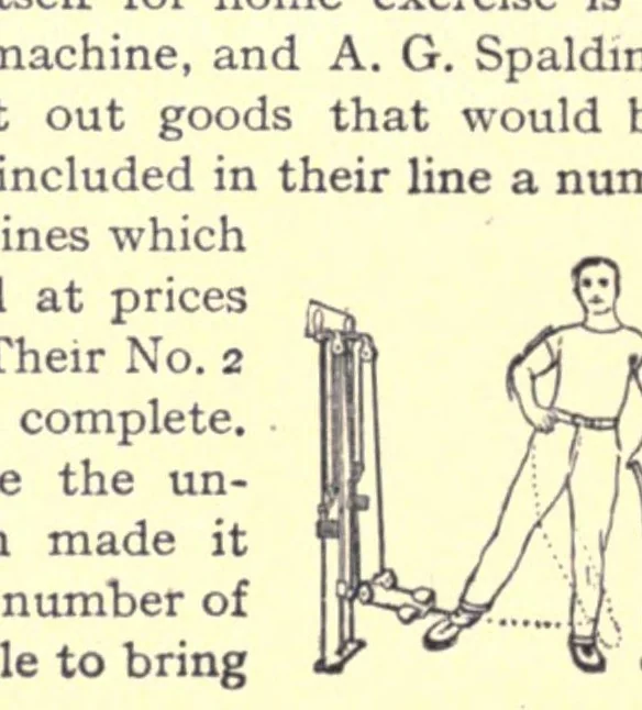 An illustration from Indoor and outdoor gymnastic games, 1902, leaf 102