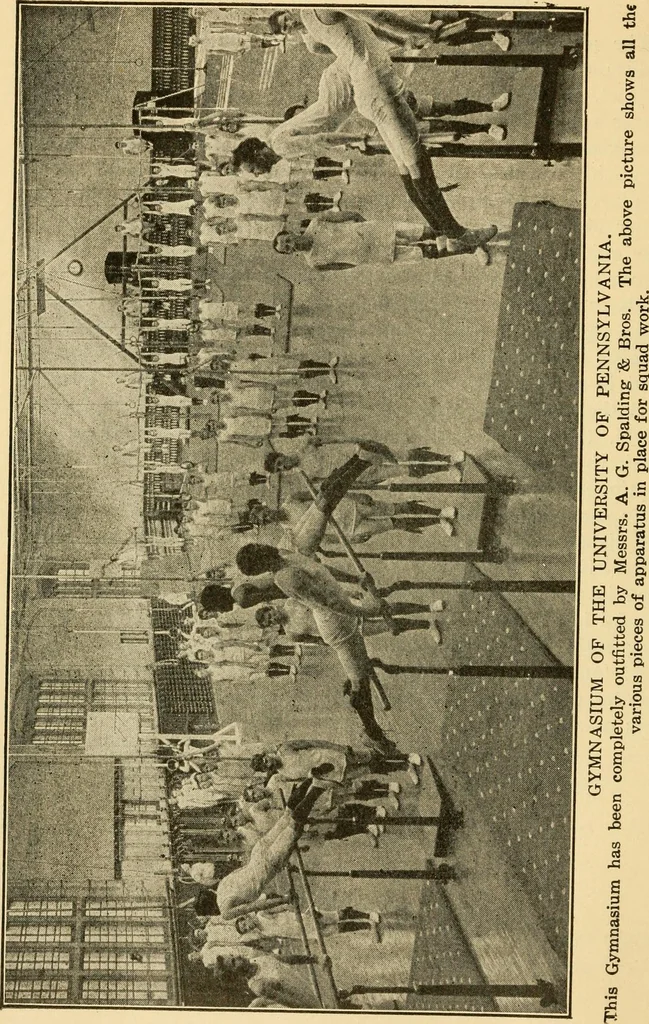 An illustration from Indoor and outdoor gymnastic games, 1913, leaf 87