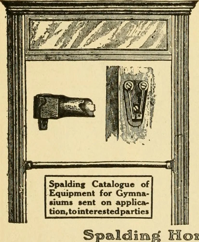 An illustration from Indoor and outdoor gymnastic games, 1913, leaf 91
