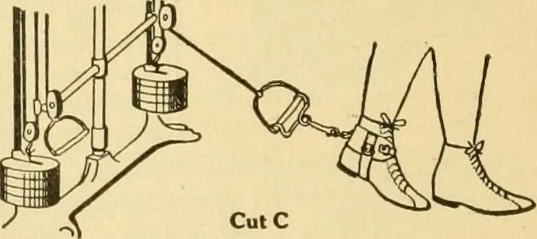 An illustration from Indoor and outdoor gymnastic games, 1913, leaf 93