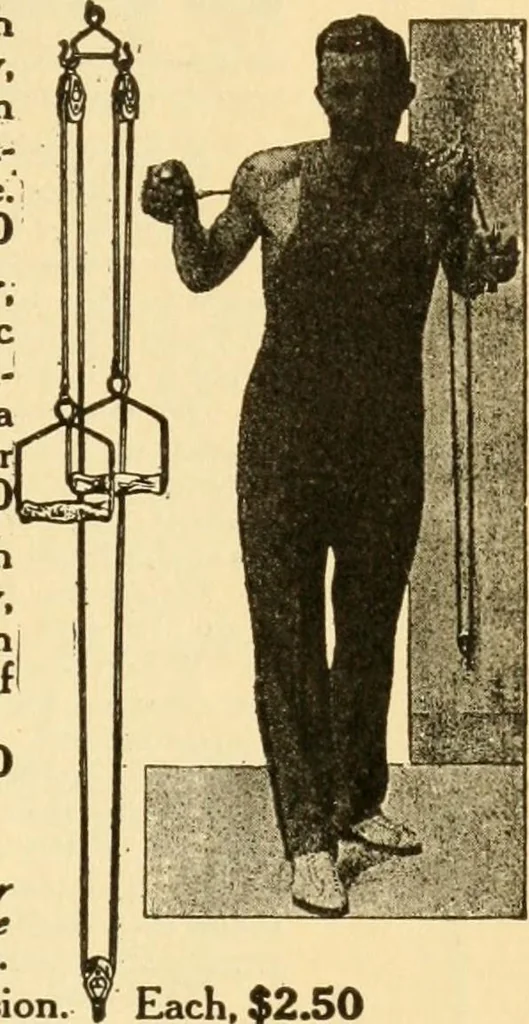 An illustration from Indoor and outdoor gymnastic games, 1913, leaf 96