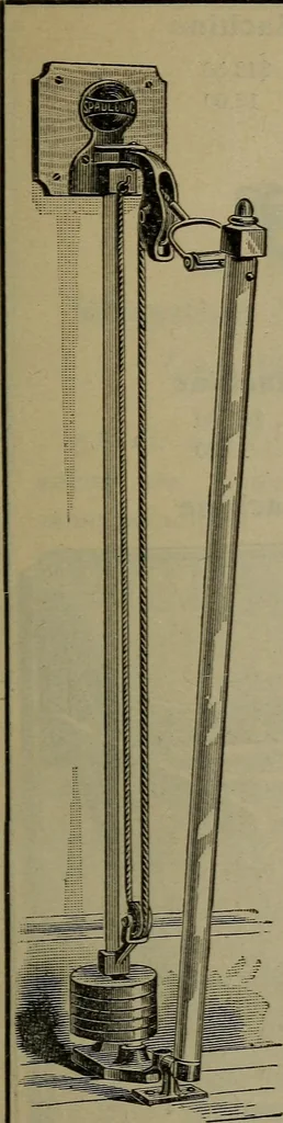 An illustration from Indoor and outdoor gymnastic games, 1902, leaf 100