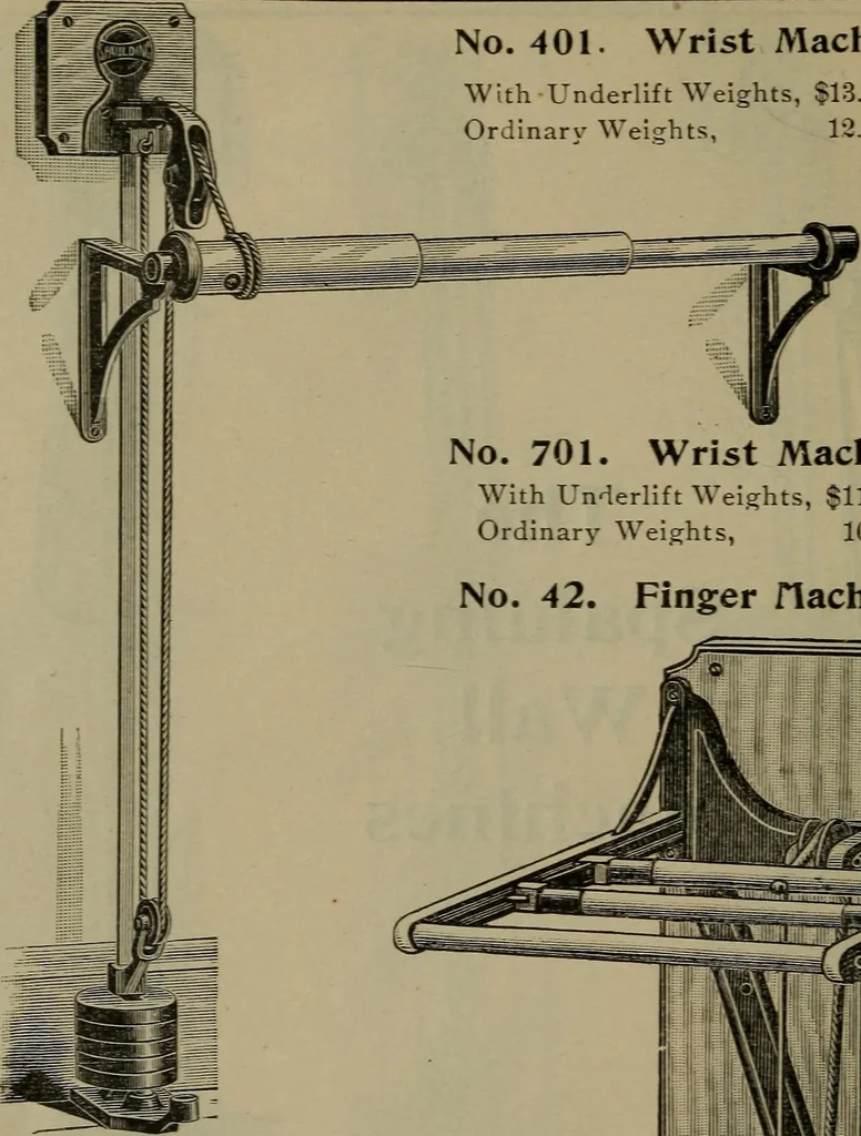 An illustration from Indoor and outdoor gymnastic games, 1902, leaf 101