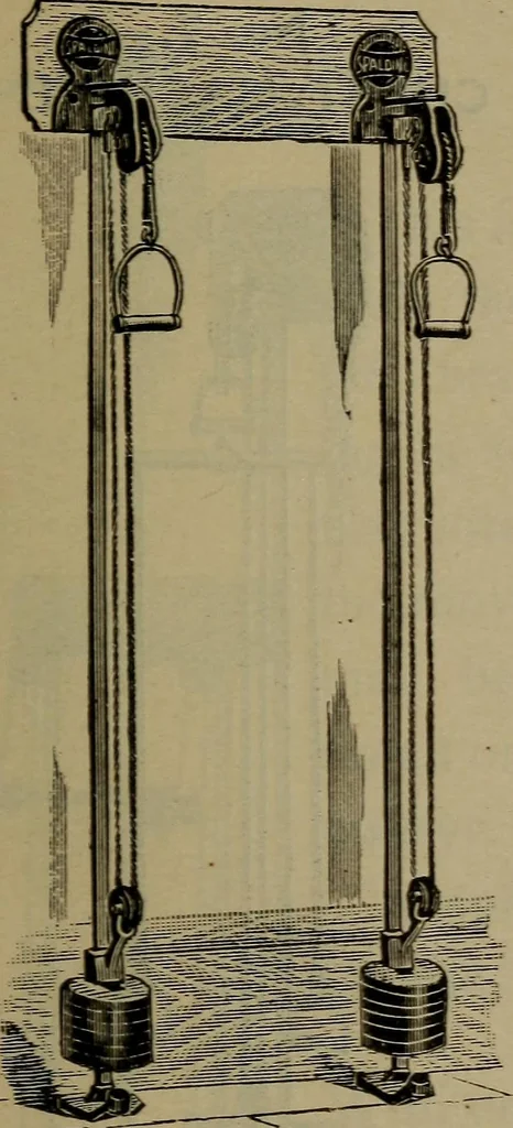 An illustration from Indoor and outdoor gymnastic games, 1902, leaf 106