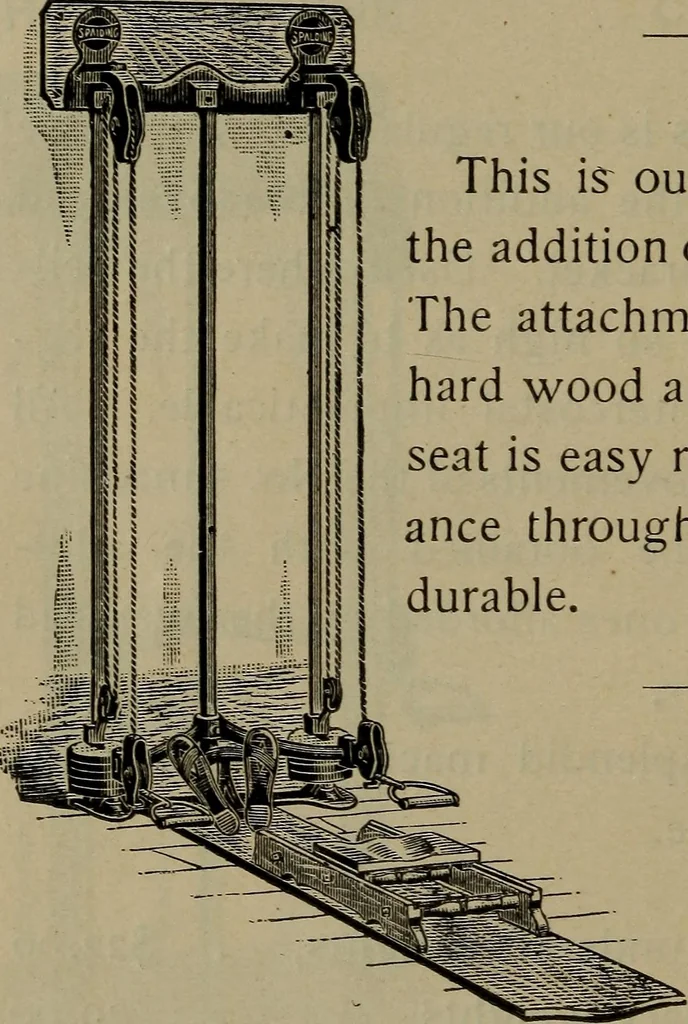 An illustration from Indoor and outdoor gymnastic games, 1902, leaf 109
