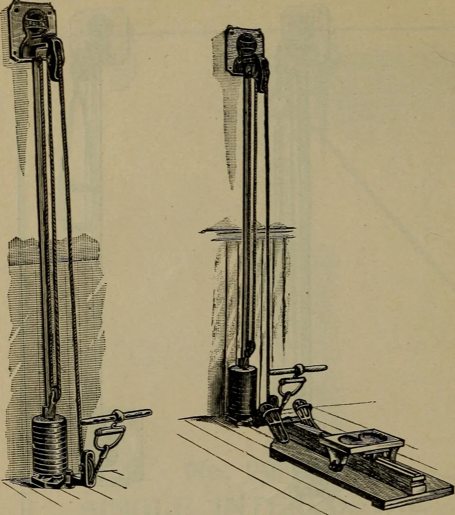 An illustration from Indoor and outdoor gymnastic games, 1902, leaf 113