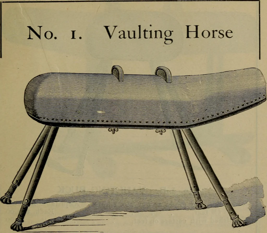 An illustration from Indoor and outdoor gymnastic games, 1902, leaf 118
