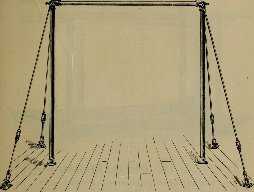 An illustration from Indoor and outdoor gymnastic games, 1902, leaf 122