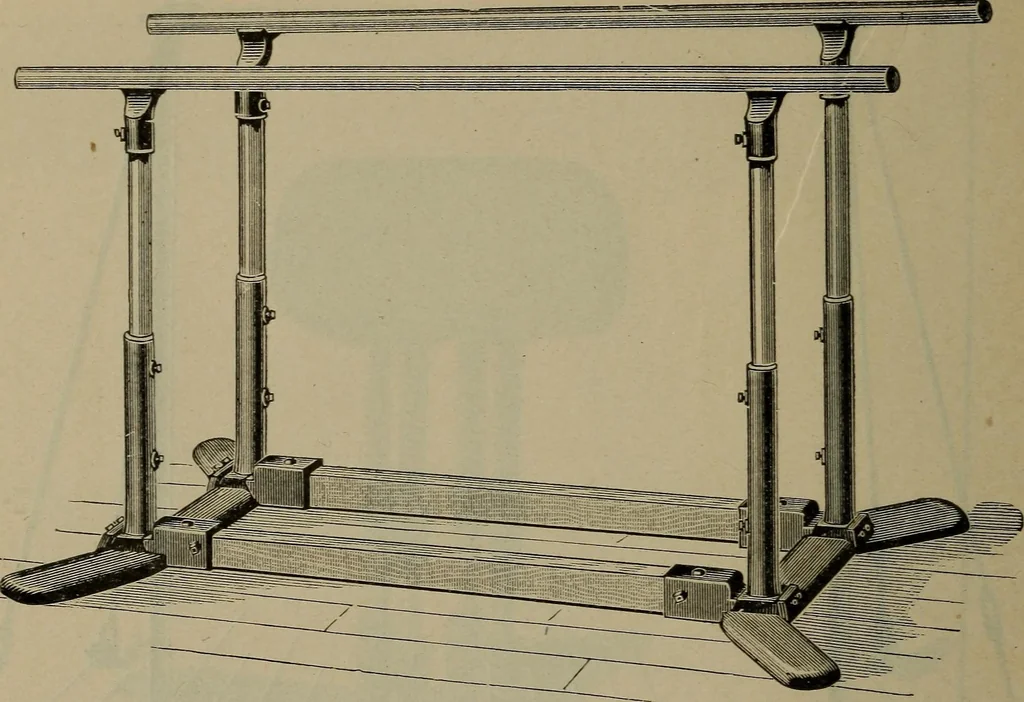An illustration from Indoor and outdoor gymnastic games, 1902, leaf 123