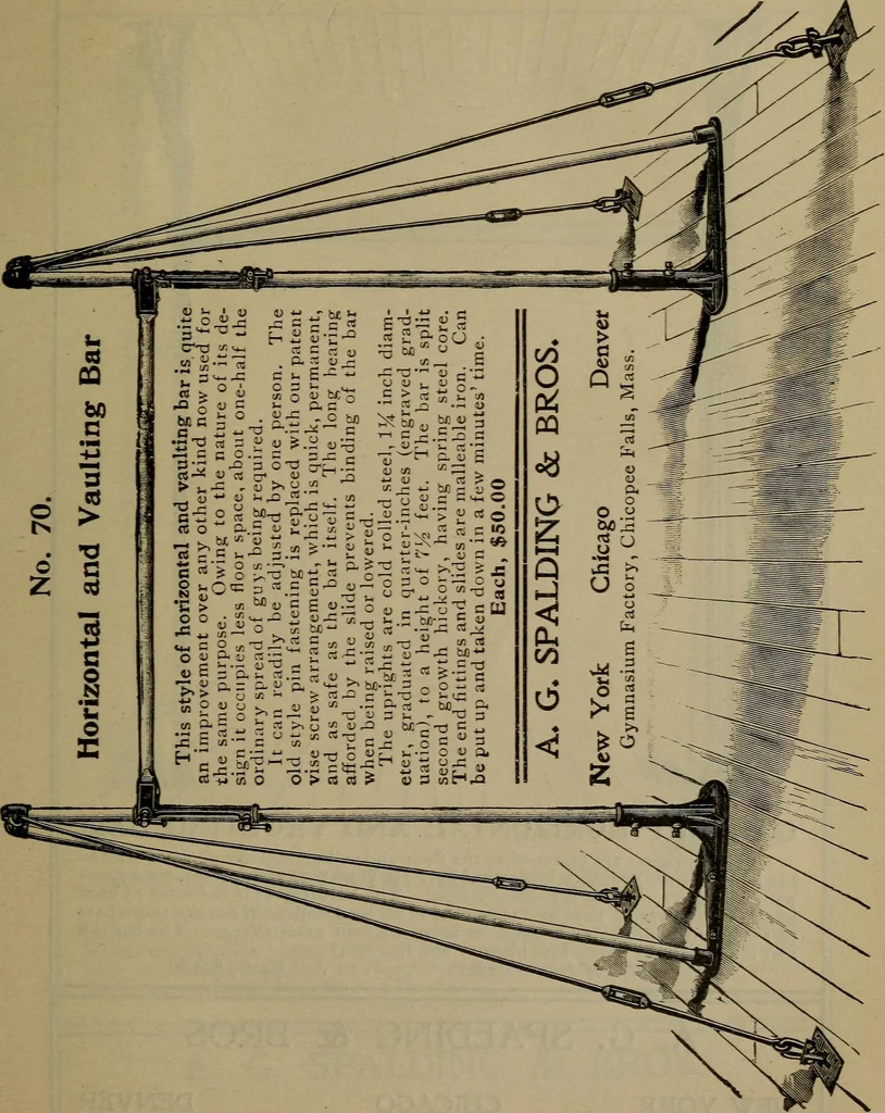 An illustration from Indoor and outdoor gymnastic games, 1902, leaf 126