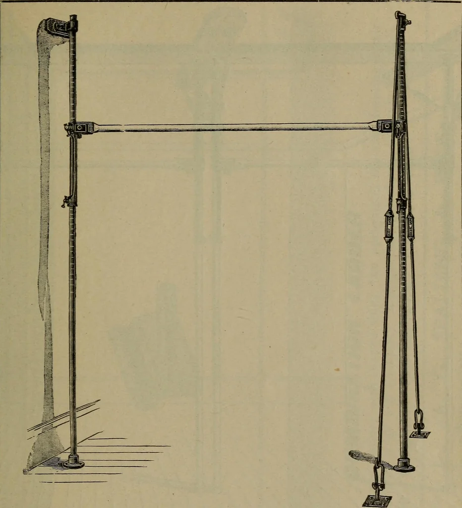 An illustration from Indoor and outdoor gymnastic games, 1902, leaf 128