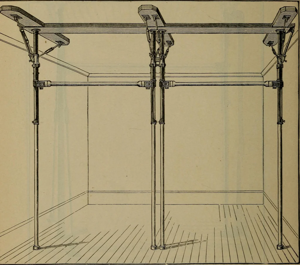 An illustration from Indoor and outdoor gymnastic games, 1902, leaf 129