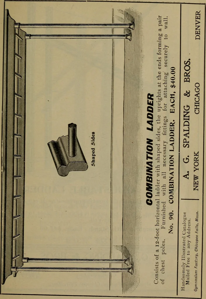 An illustration from Indoor and outdoor gymnastic games, 1902, leaf 130