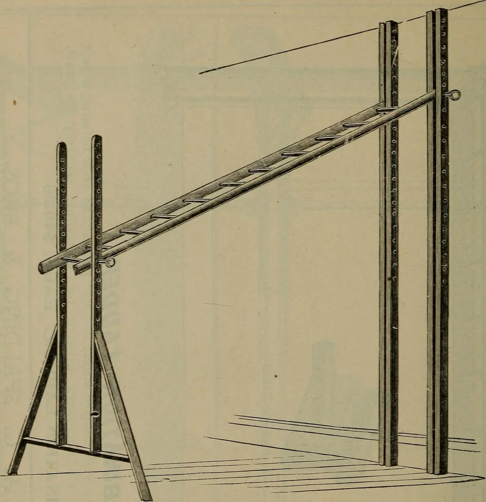 An illustration from Indoor and outdoor gymnastic games, 1902, leaf 131