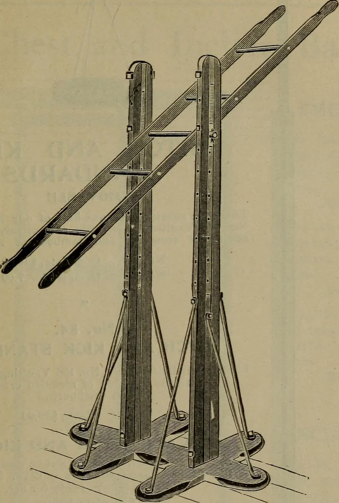 An illustration from Indoor and outdoor gymnastic games, 1902, leaf 132