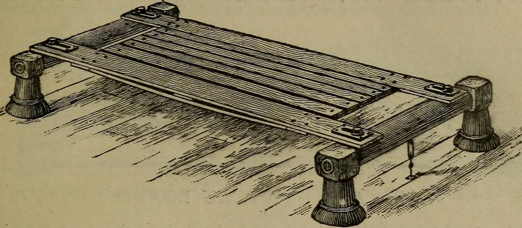 An illustration from Indoor and outdoor gymnastic games, 1902, leaf 136
