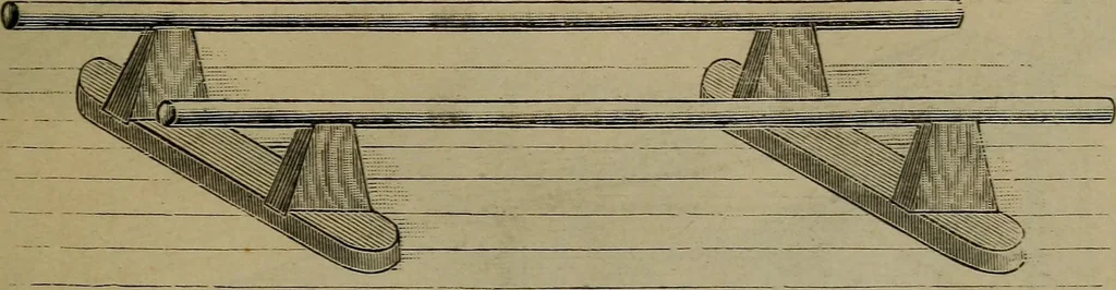 An illustration from Indoor and outdoor gymnastic games, 1902, leaf 138