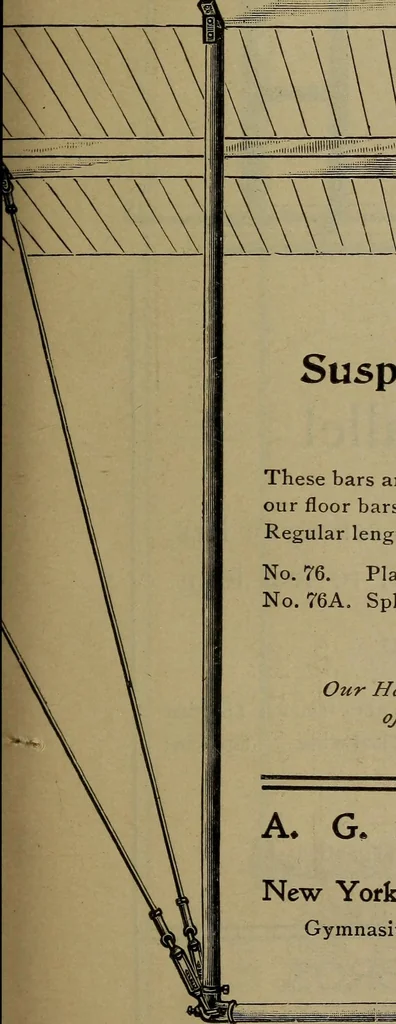 An illustration from Indoor and outdoor gymnastic games, 1902, leaf 142
