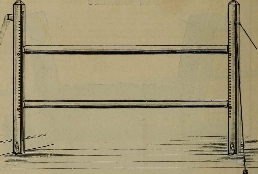 An illustration from Indoor and outdoor gymnastic games, 1902, leaf 151