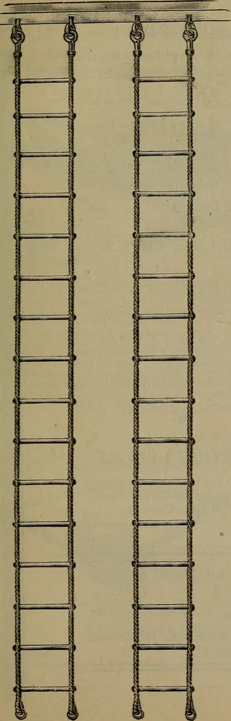 An illustration from Indoor and outdoor gymnastic games, 1902, leaf 160