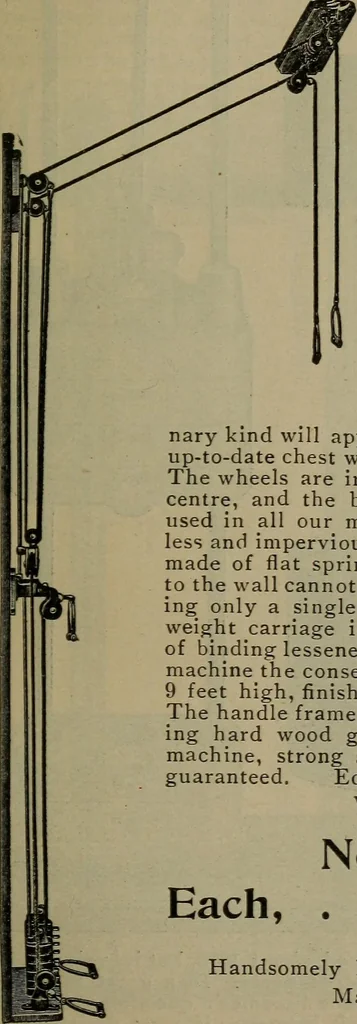 An illustration from Indoor and outdoor gymnastic games, 1902, leaf 88