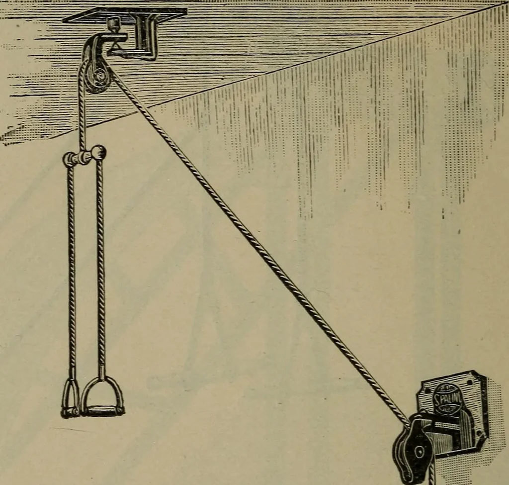 An illustration from Indoor and outdoor gymnastic games, 1902, leaf 95