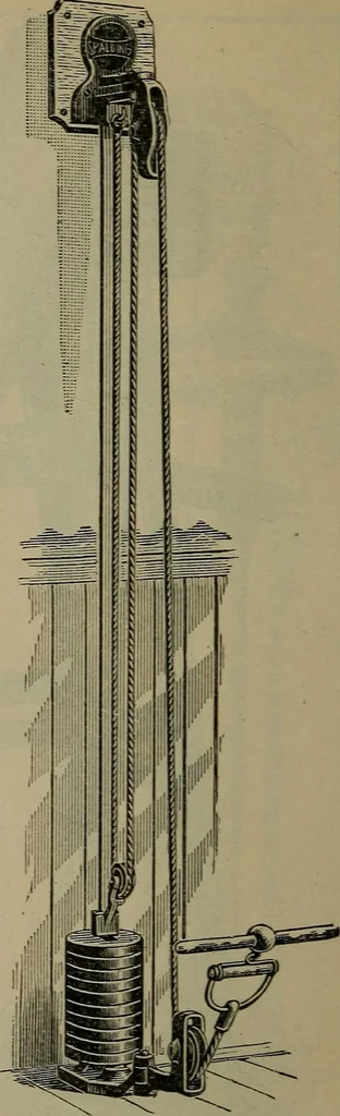 An illustration from Indoor and outdoor gymnastic games, 1902, leaf 99