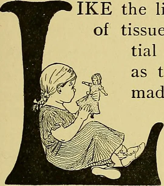 An illustration from Indoor and outdoor handicraft and recreation for girls, 1904, leaf 124