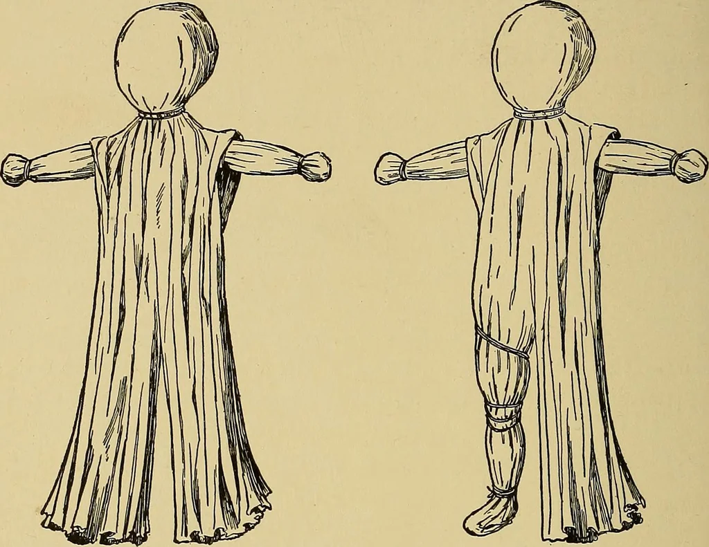 An illustration from Indoor and outdoor handicraft and recreation for girls, 1904, leaf 127