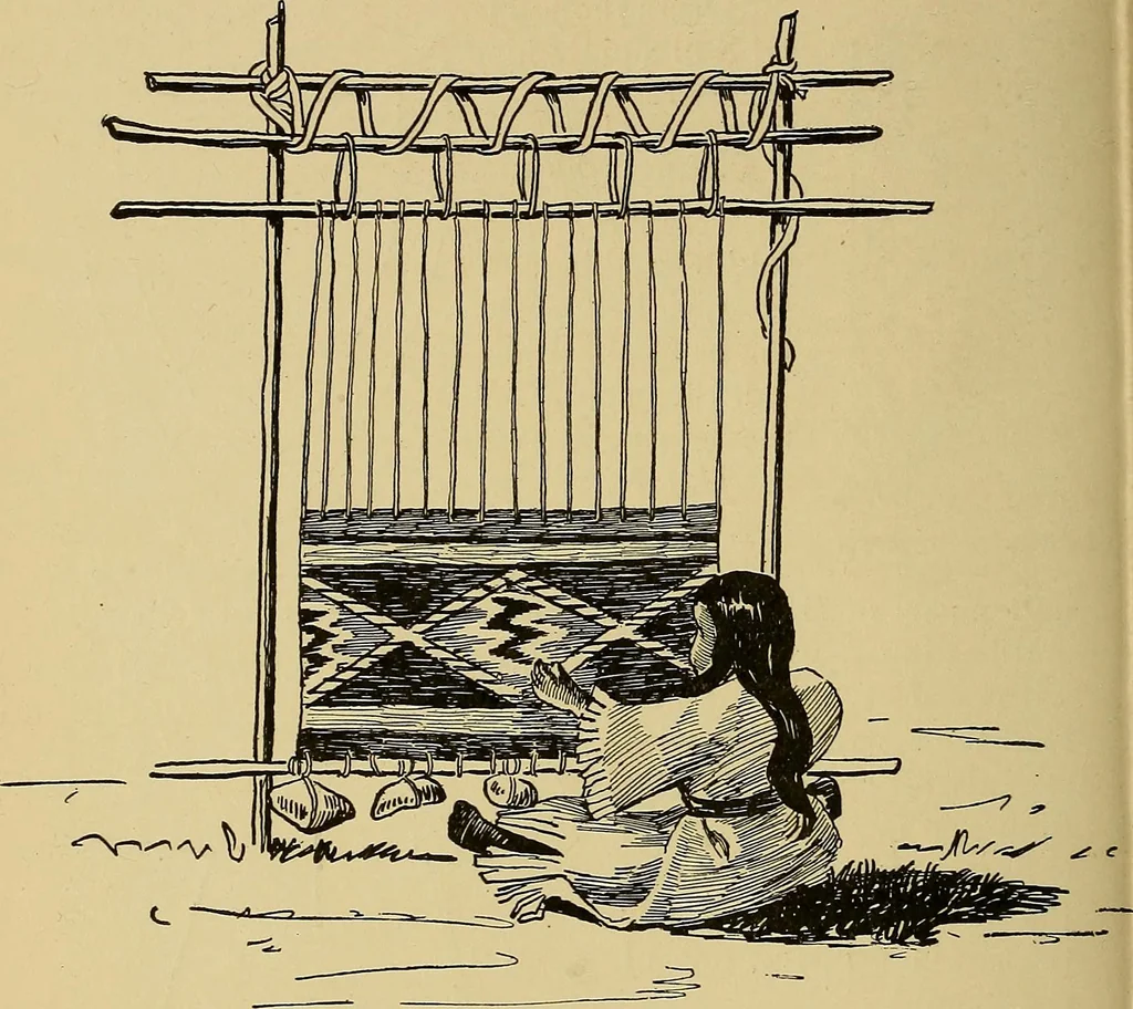 An illustration from Indoor and outdoor handicraft and recreation for girls, 1904, leaf 147