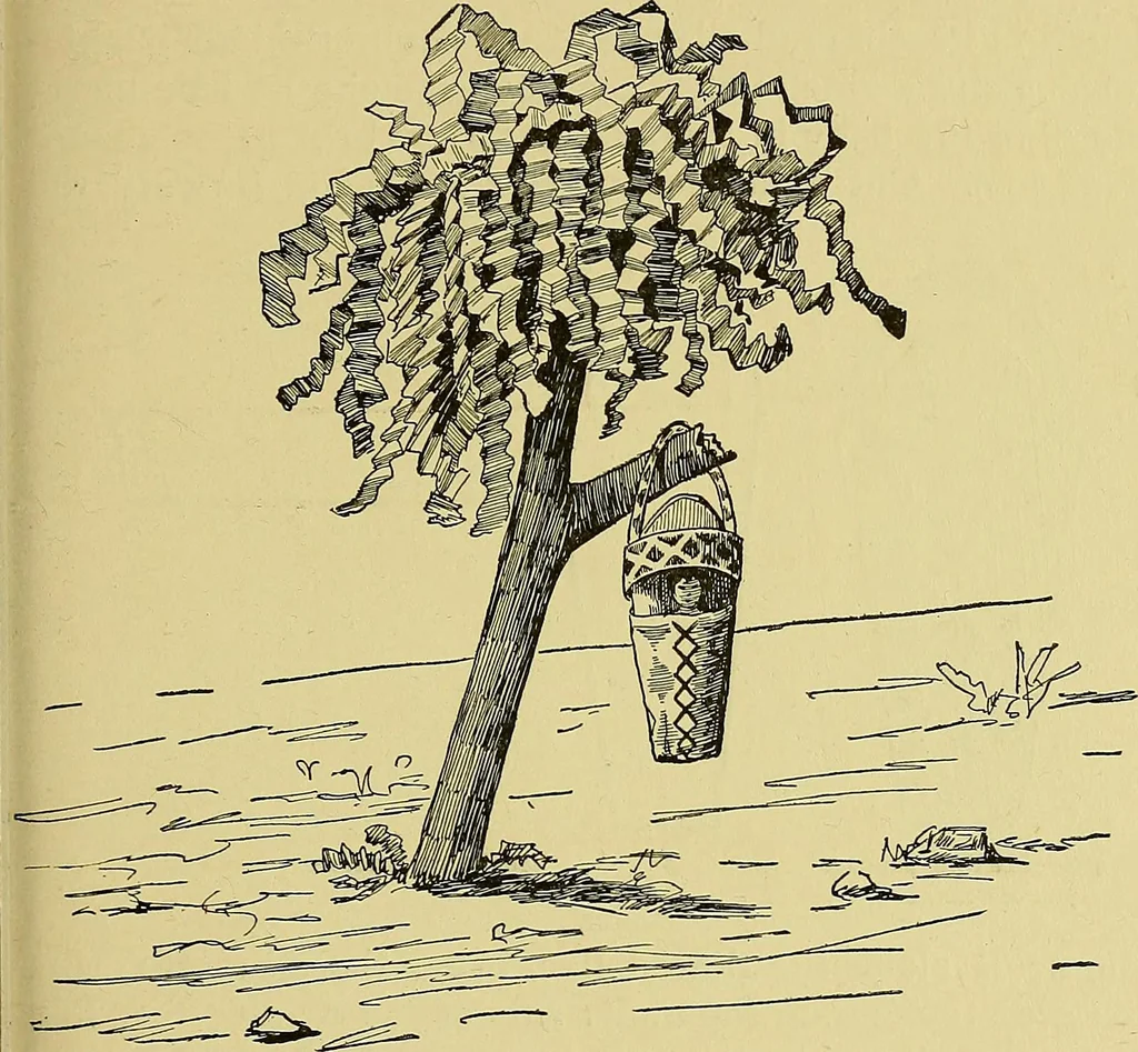 An illustration from Indoor and outdoor handicraft and recreation for girls, 1904, leaf 150