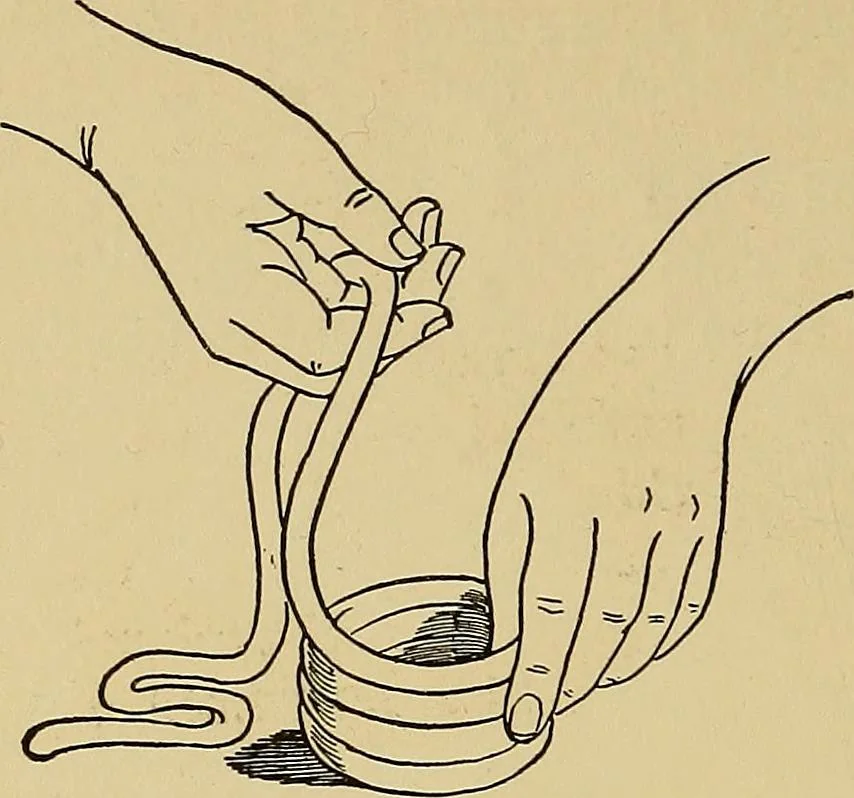An illustration from Indoor and outdoor handicraft and recreation for girls, 1904, leaf 211