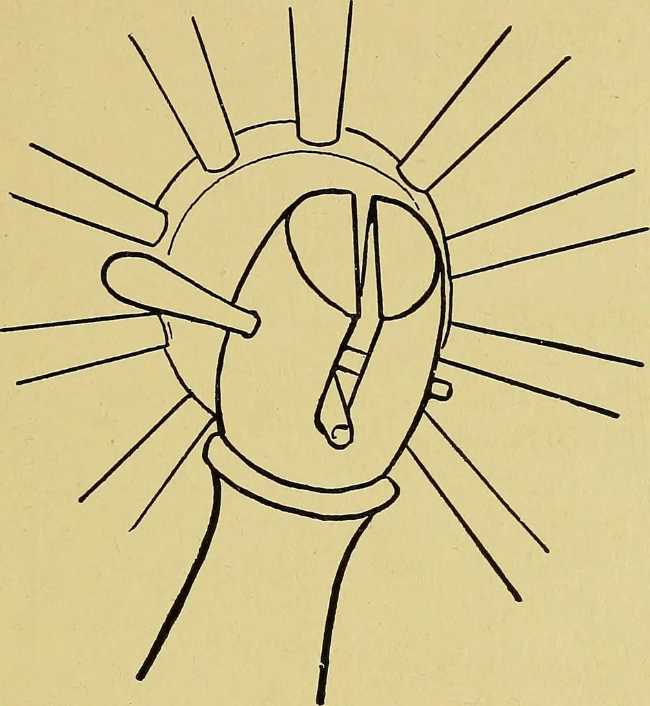 An illustration from Indoor and outdoor handicraft and recreation for girls, 1904, leaf 22