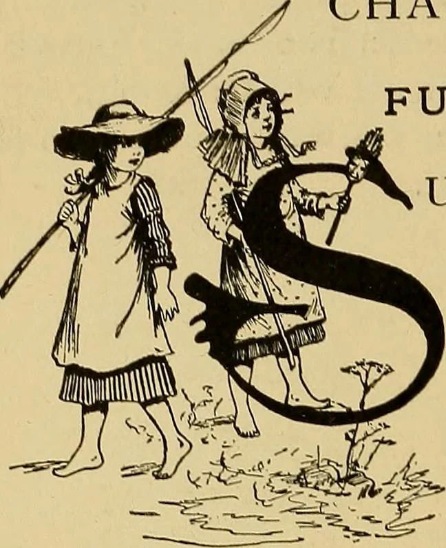 An illustration from Indoor and outdoor handicraft and recreation for girls, 1904, leaf 227