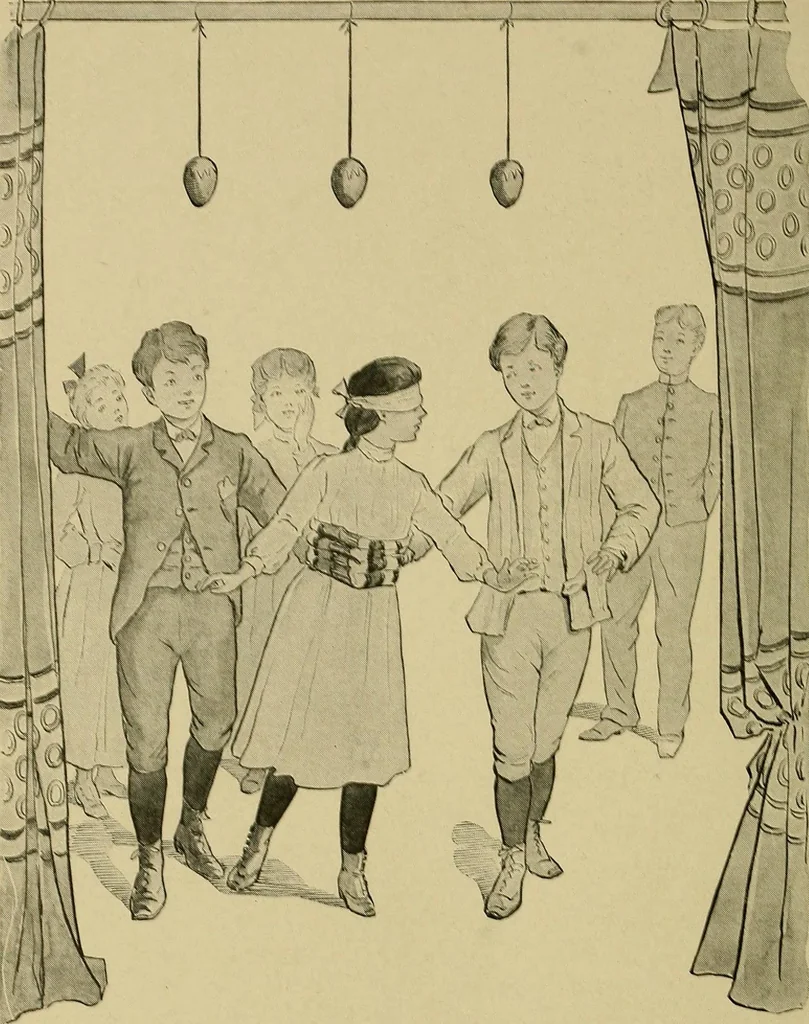 An illustration from Indoor and outdoor handicraft and recreation for girls, 1904, leaf 249