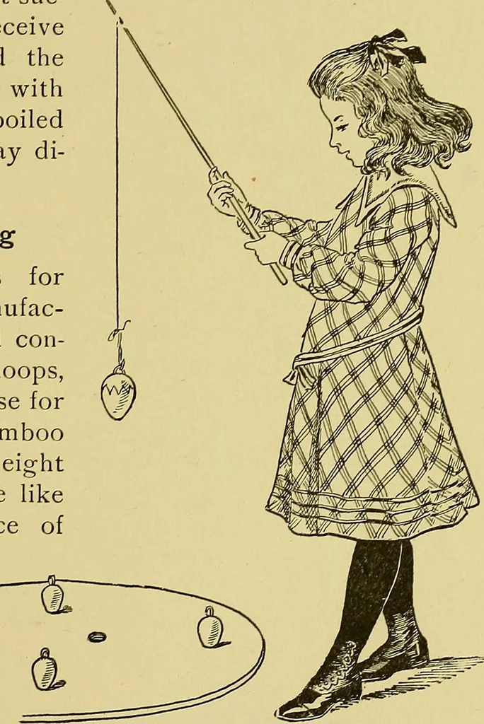 An illustration from Indoor and outdoor handicraft and recreation for girls, 1904, leaf 254