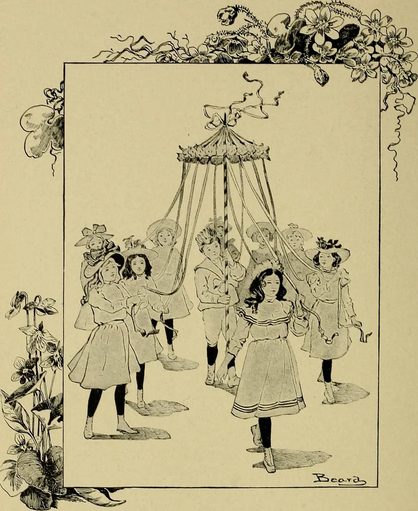 An illustration from Indoor and outdoor handicraft and recreation for girls, 1904, leaf 267