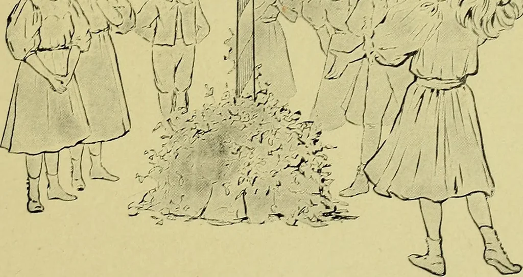 An illustration from Indoor and outdoor handicraft and recreation for girls, 1904, leaf 276