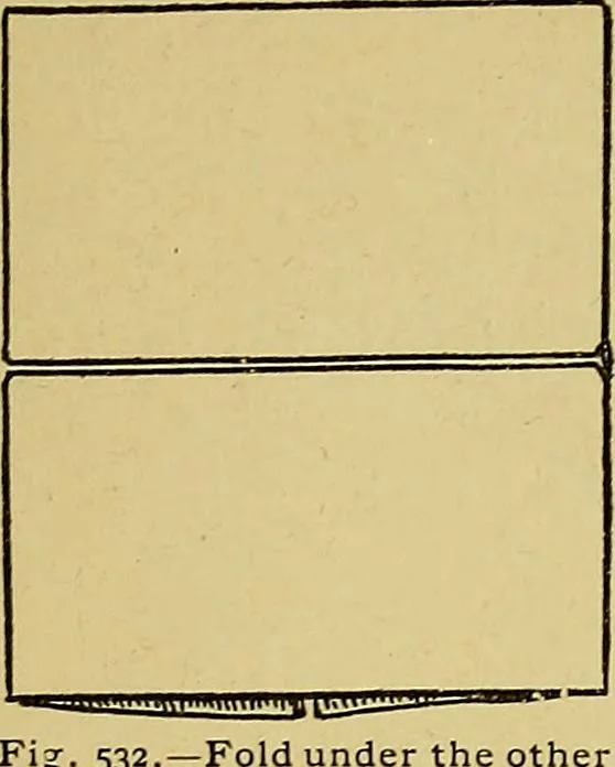 An illustration from Indoor and outdoor handicraft and recreation for girls, 1904, leaf 346