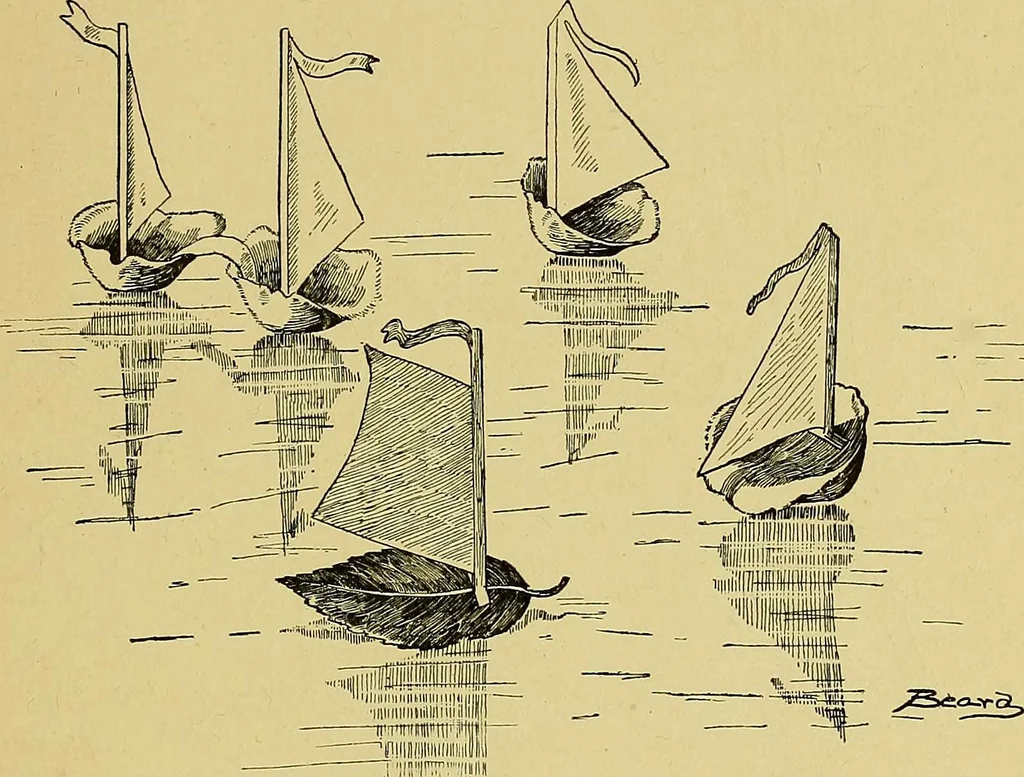 An illustration from Indoor and outdoor handicraft and recreation for girls, 1904, leaf 352