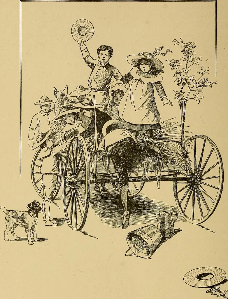 An illustration from Indoor and outdoor handicraft and recreation for girls, 1904, leaf 363