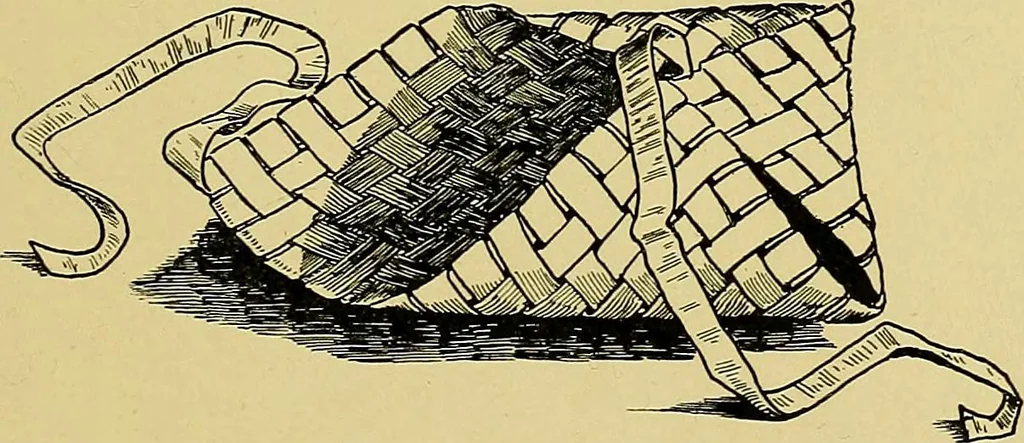 An illustration from Indoor and outdoor handicraft and recreation for girls, 1904, leaf 58