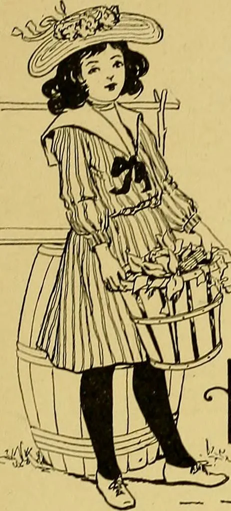 An illustration from Indoor and outdoor handicraft and recreation for girls, 1904, leaf 8