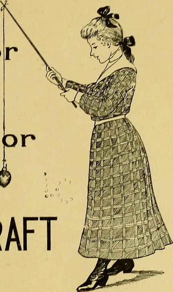 An illustration from Indoor and outdoor handicraft and recreation for girls, 1904, leaf 8
