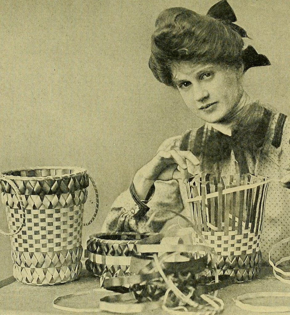 An illustration from Indoor and outdoor handicraft and recreation for girls, 1904, leaf 86