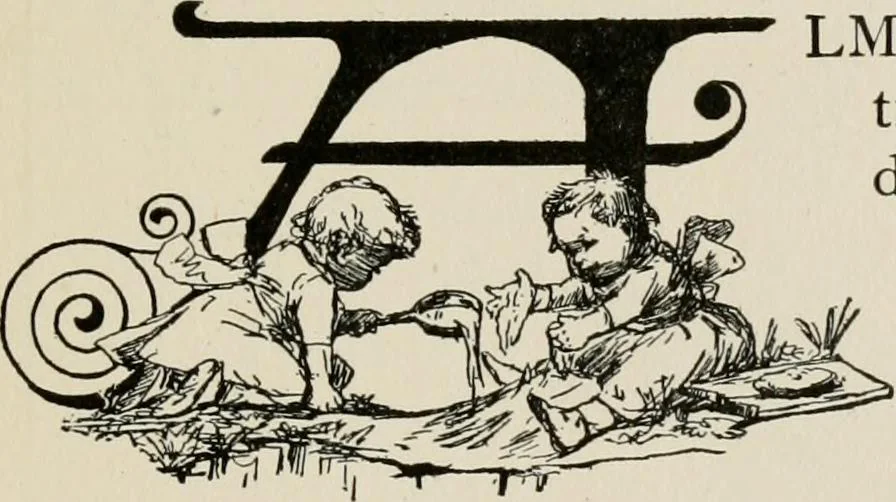 An illustration from Indoor and outdoor recreations for girls, 1906, leaf 206