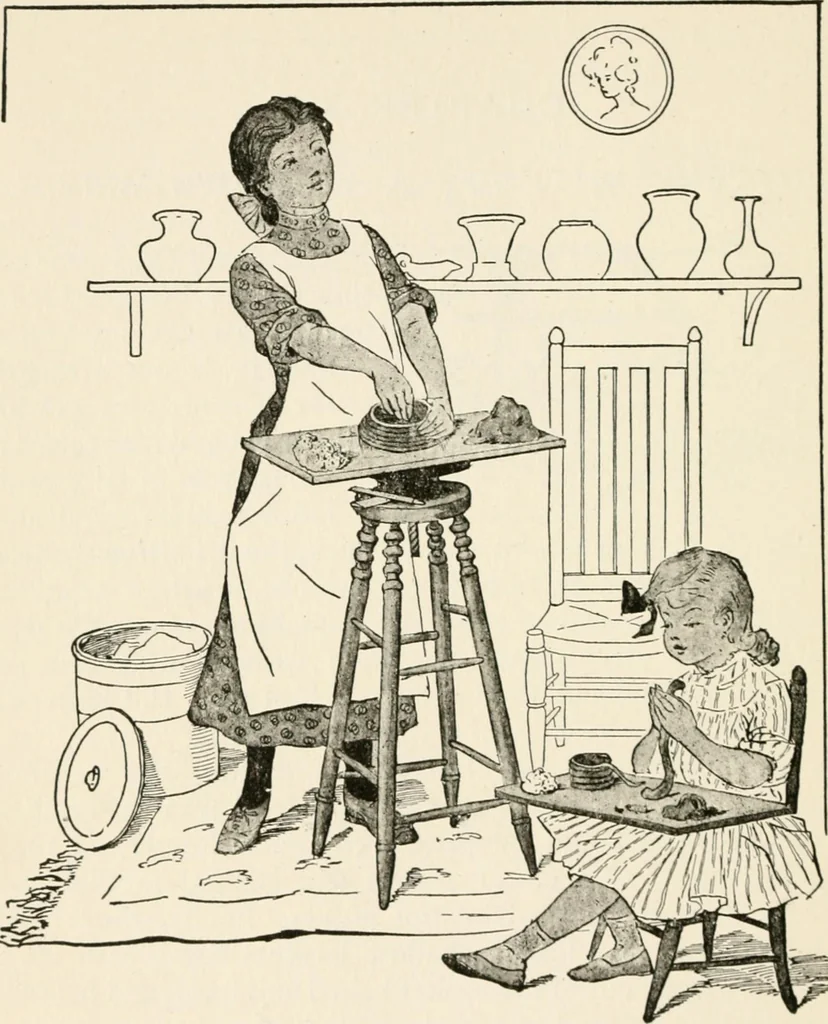 An illustration from Indoor and outdoor recreations for girls, 1906, leaf 207