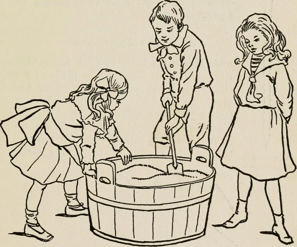 An illustration from Indoor and outdoor recreations for girls, 1906, leaf 282