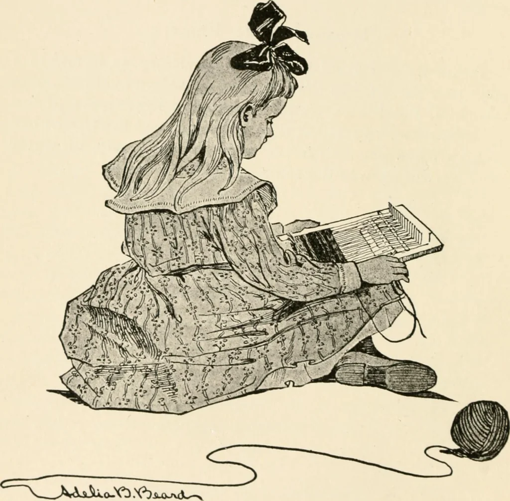 An illustration from Indoor and outdoor recreations for girls, 1906, leaf 31