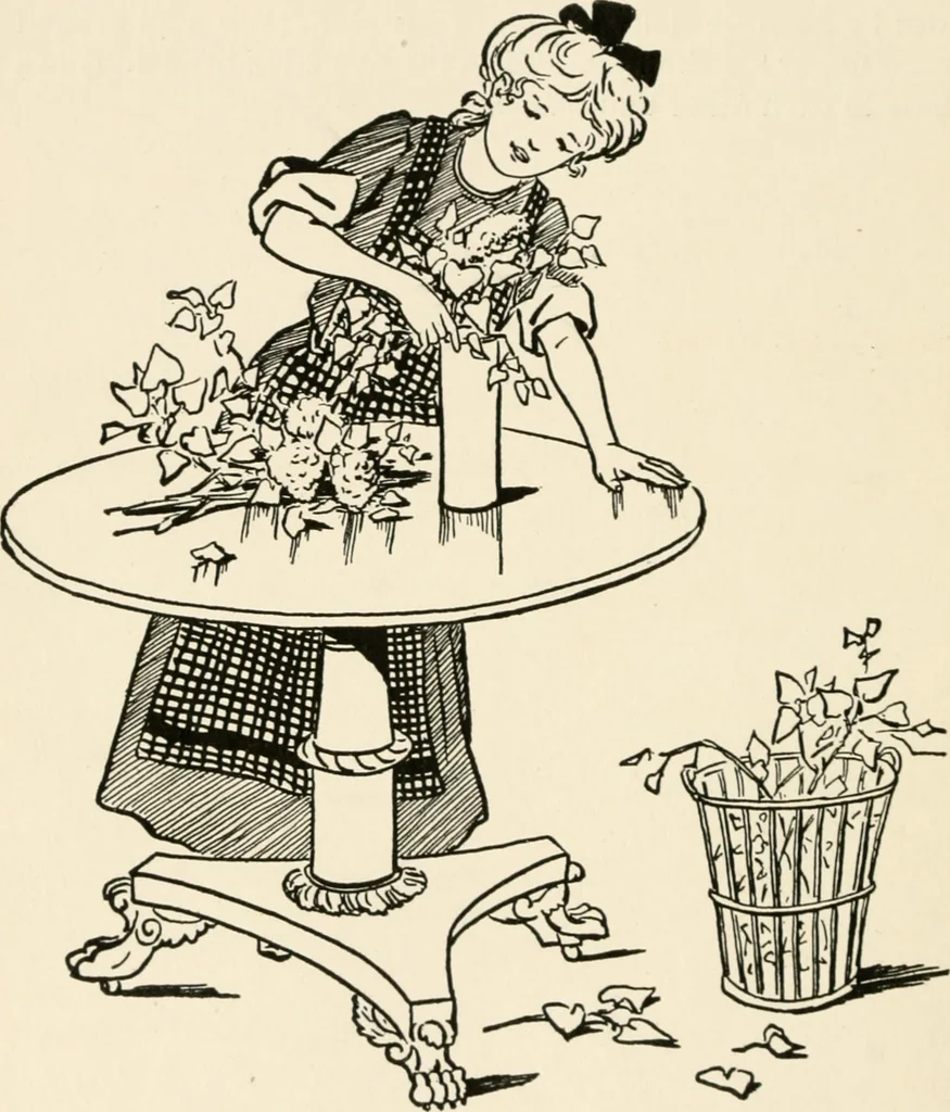An illustration from Indoor and outdoor recreations for girls, 1906, leaf 317